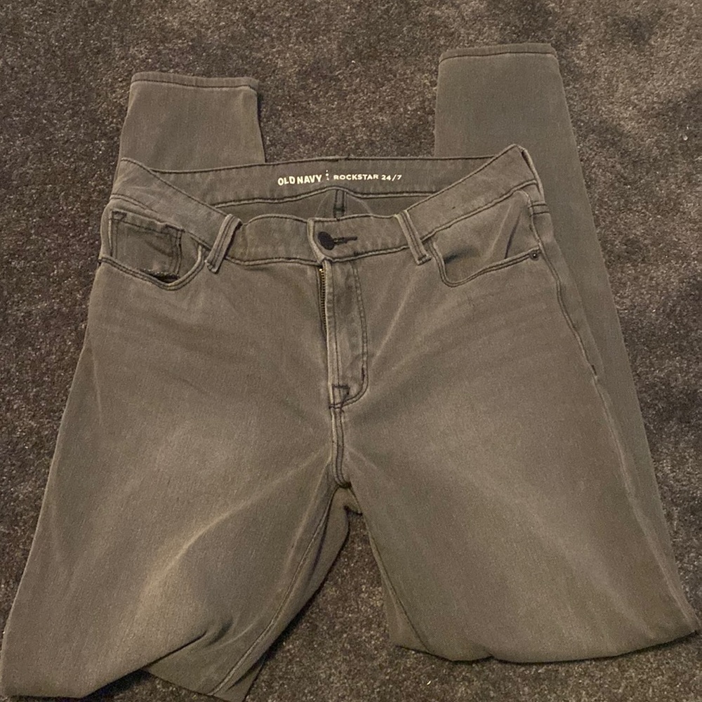 Old navy. Rockstar 24/7. Grey jeans